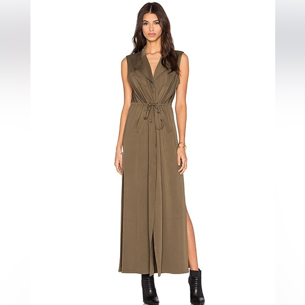 Three of Something Rover Maxi  Shirt Dress